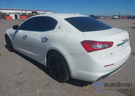 2019 Maserati Ghibli S Granlusso из США, поврежденный, VIN ZAM57YSL9K1312740